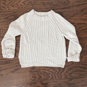 Vince Women's Ribbed Cream Sweater